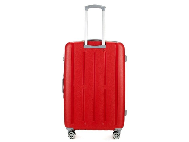 Duża walizka VIP COLLECTION V25-10-813-50 czerwona