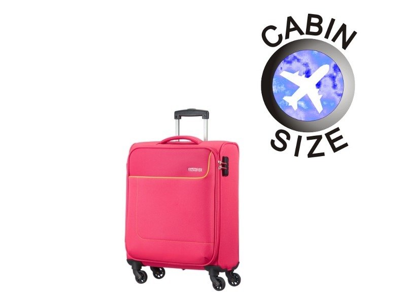 Mała walizka AMERICAN TOURISTER 20G Funshine różowa