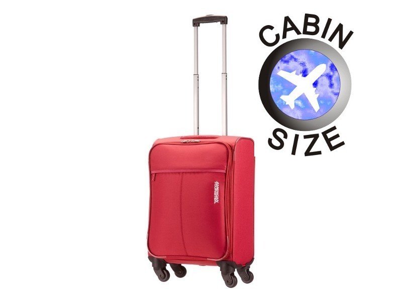 Mała walizka AMERICAN TOURISTER 82A*005 czerwona