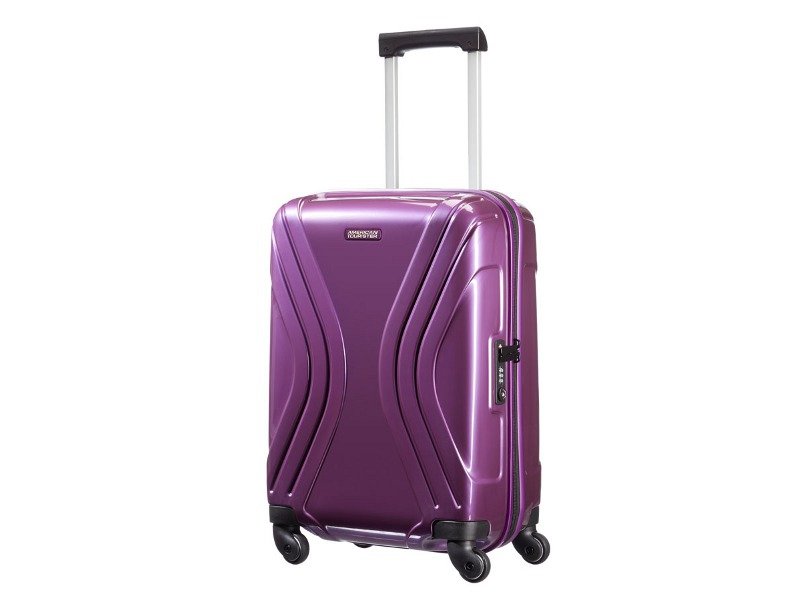 Mała walizka AMERICAN TOURISTER 91A Vivotec fioletowa