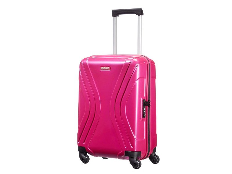 Mała walizka AMERICAN TOURISTER 91A Vivotec różowa