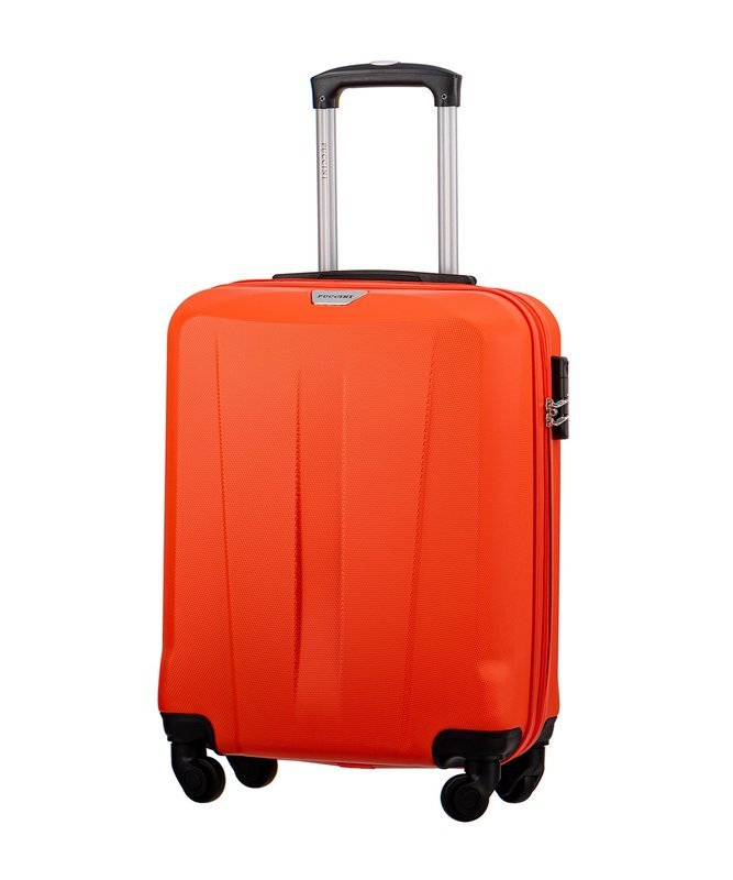 Mała walizka PUCCINI ABS03 Paris pomarańczowa
