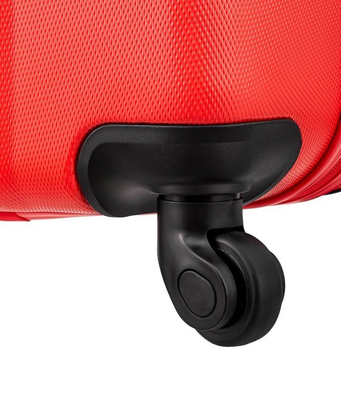 Mała walizka PUCCINI ABS03C Paris czerwona