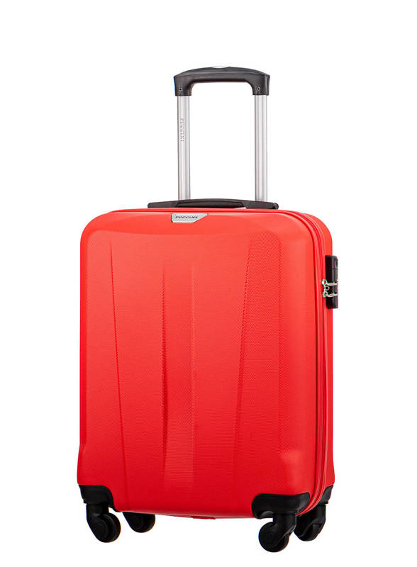 Mała walizka PUCCINI ABS03C Paris czerwona