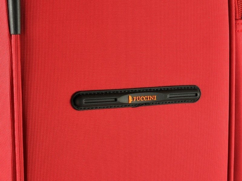 Mała walizka PUCCINI EM-50310 C czerwona