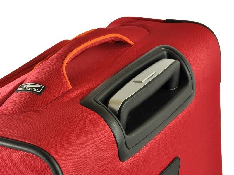 Mała walizka PUCCINI EM-50310 C czerwona