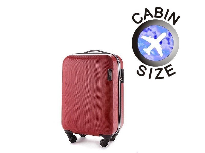 Mała walizka WITTCHEN 56-3-610 czerwona