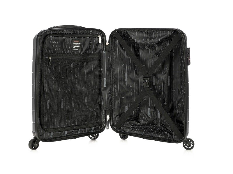Mała walizka WITTCHEN 56-3T-721 czarna