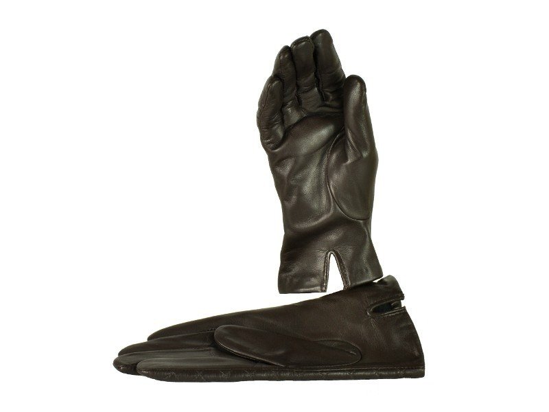 Rękawiczki damskie PUCCINI D-713 ciemny brąz