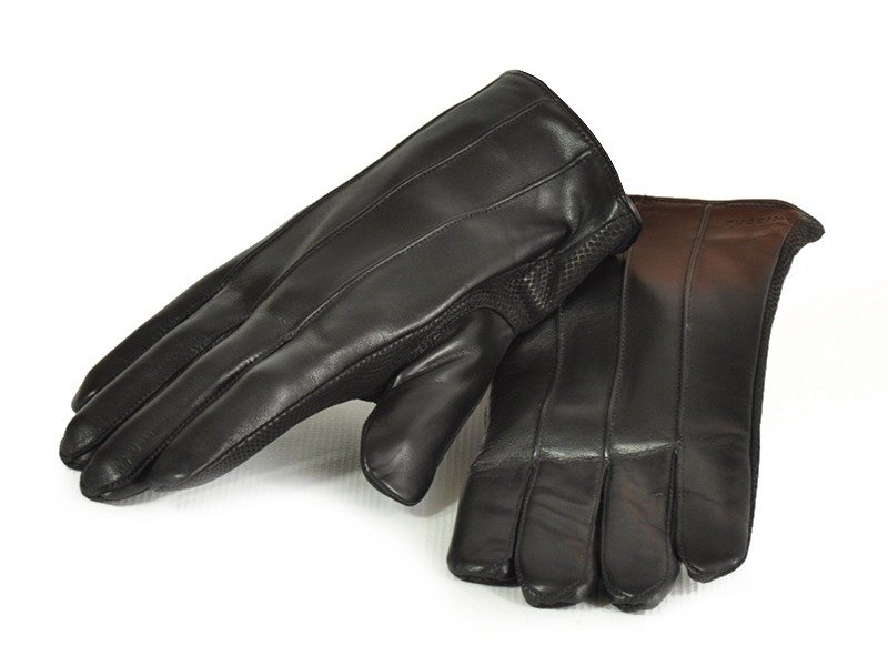 Rękawiczki męskie PUCCINI M-105 czarne