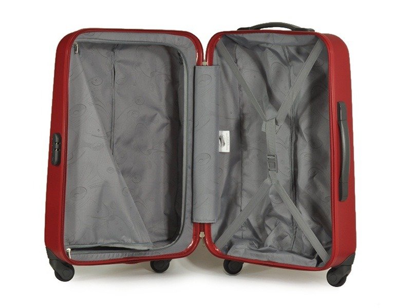 Średnia walizka AMERICAN TOURISTER 72A*003 czerwona