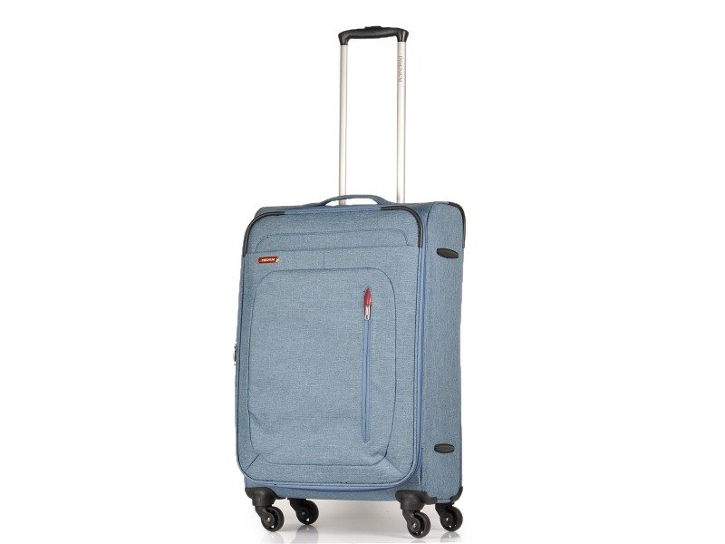Średnia walizka INSIGNIUM VB042 niebieski jeans