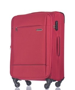 Duża walizka PUCCINI EM-50720 A Parma czerwona