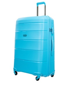 Duża walizka PUCCINI PP016 Bahamas błękitna