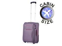 Mała walizka PUCCINI EM-50307 Camerino szara