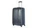 Duża walizka MARCH 0044-27-71 czarno-szara RIBBON