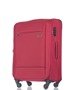 Średnia walizka PUCCINI EM-50720 Parma czerwona